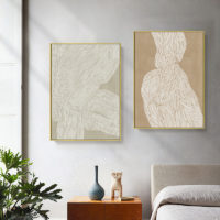 Wall art - Abstract Line 2 sets- Canvas Prints- Poster Prints - Image 2