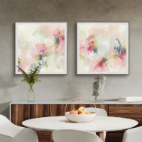 Wall Art - Pink Garden (2 sets)- Canvas Prints-Poster Prints - Image 4