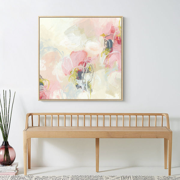 Wall Art - Pink Garden (2 sets)- Canvas Prints-Poster Prints - Image 2