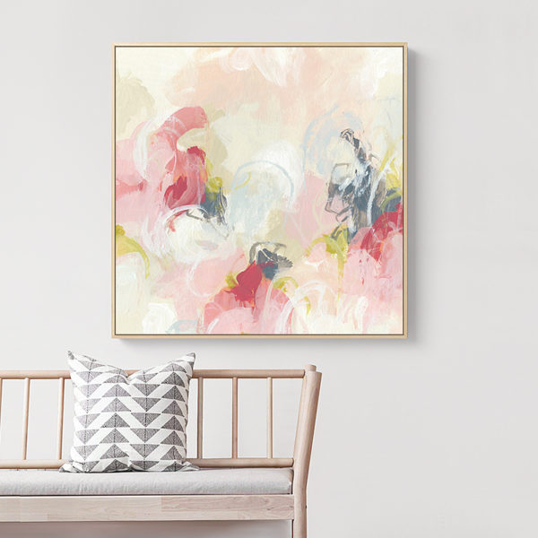 Wall Art - Pink Garden (2 sets)- Canvas Prints-Poster Prints - Image 3