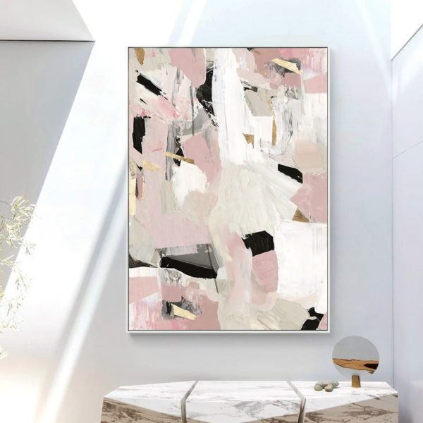 Wall art - Pink Impression - Canvas Prints - Poster Prints - Image 2