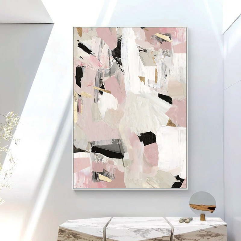 Wall art - Pink Impression - Canvas Prints - Poster Prints - Art Prints ...