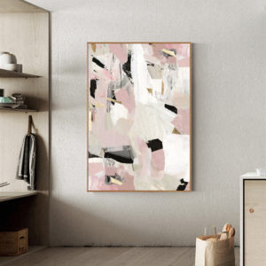 Wall art - Pink Impression - Canvas Prints - Poster Prints
