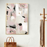 Wall art - Pink Impression - Canvas Prints - Poster Prints - Image 3