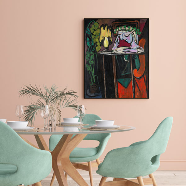 Wall Art - Reading Girl by Pablo Picasso - Canvas Prints-Poster Prints - Image 3