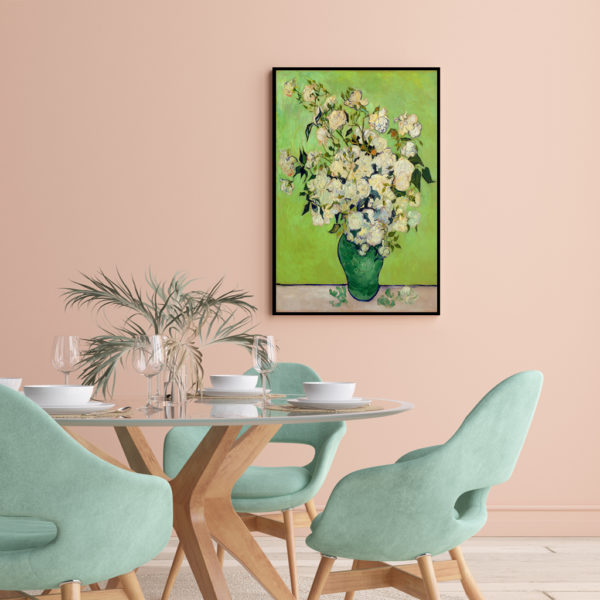 Wall Art - Van Gogh Roses II (Single) - Canvas Prints-Poster Prints