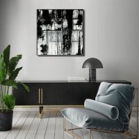 Wall Art - Abstract Black - Canvas Prints-Poster Prints - Image 2