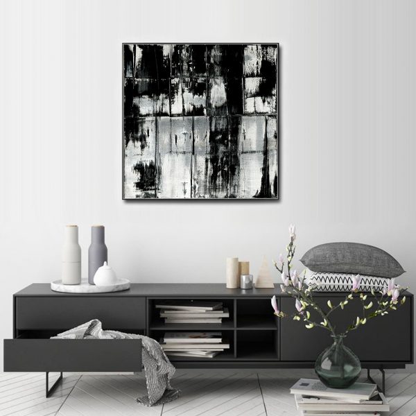 Wall Art - Abstract Black - Canvas Prints-Poster Prints - Image 3