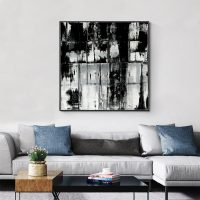 Wall Art - Abstract Black - Canvas Prints-Poster Prints - Image 4