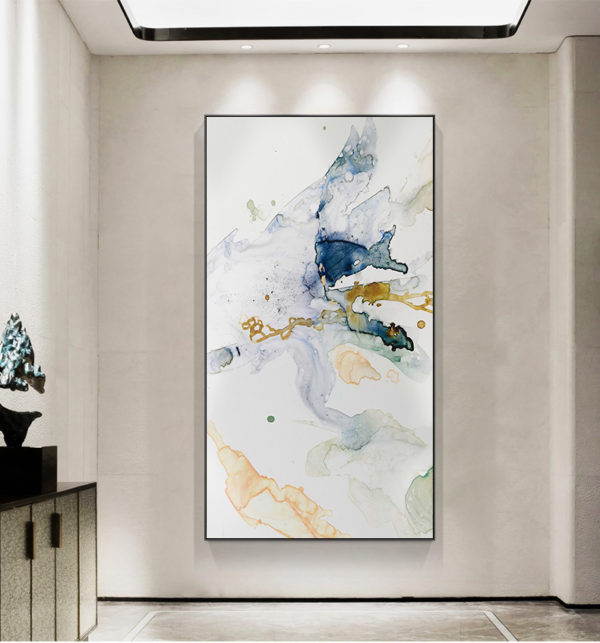 Wall Art - Abstract Watercolour Style - Canvas Prints-Poster Prints - Image 2