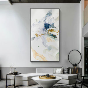 Wall Art - Abstract Watercolour Style - Canvas Prints-Poster Prints