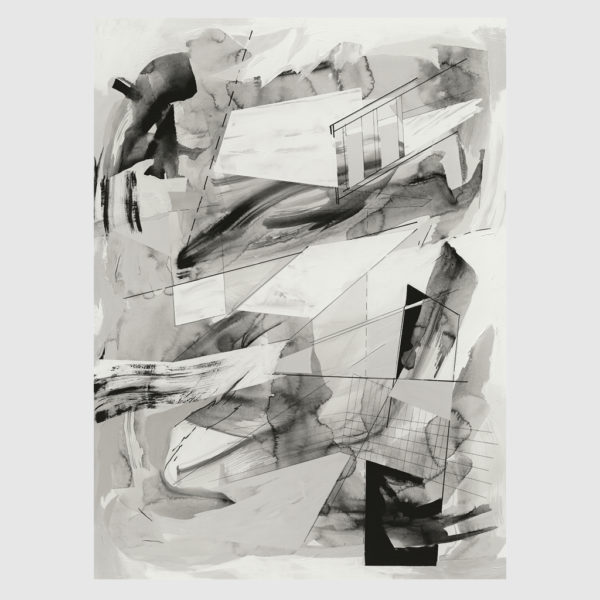 Wall art - Abstract Black and White 2 sets- Canvas Prints- Poster Prints - Image 6