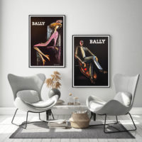 Wall art - Bally Man & Woman 2 sets- Canvas Prints- Poster Prints - Image 3