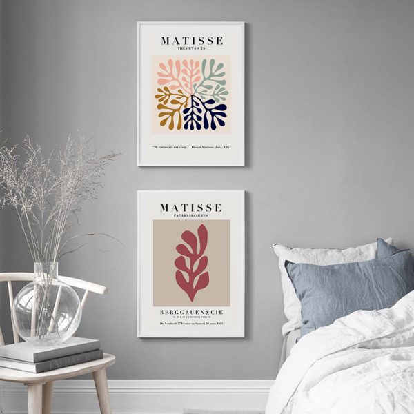 Wall art - Matisse Wall Art 2 sets- Canvas Prints- Poster Prints