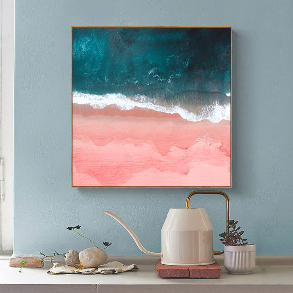 Wall Art - Pink Sea - Canvas Prints-Poster Prints - Image 2