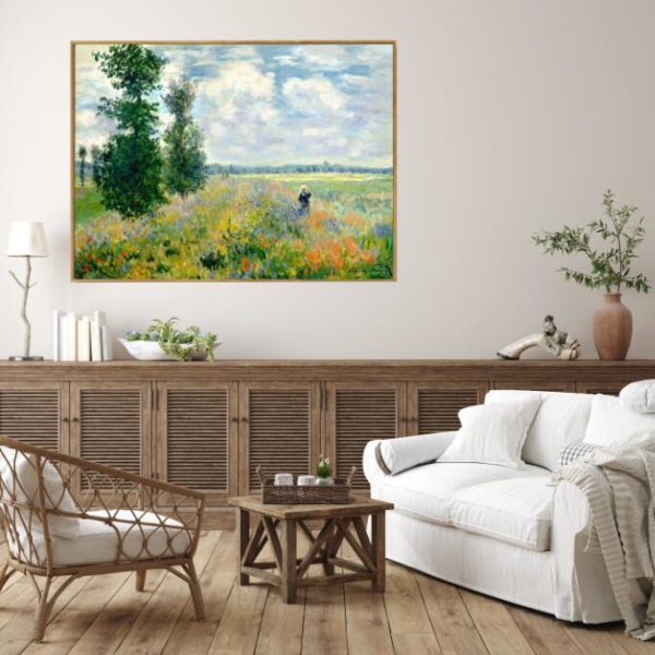 Wall art – Country View by Claud Monet – Canvas Prints – Poster Prints - Image 2