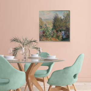 Wall Art - Corner of the garden at Montgeron by Monet - Canvas Prints-Poster Prints