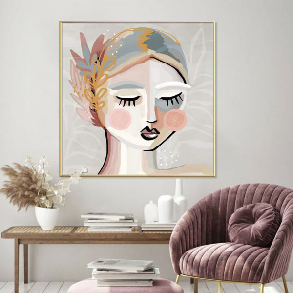 Wall Art - Calm Girl - Canvas Prints-Poster Prints