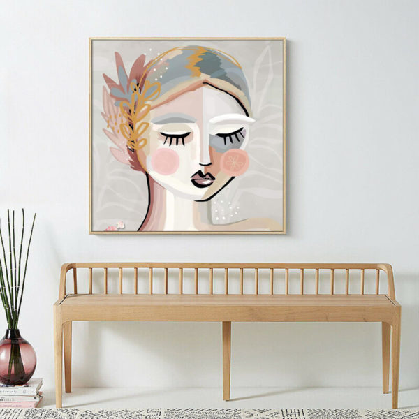 Wall Art - Calm Girl - Canvas Prints-Poster Prints - Image 2