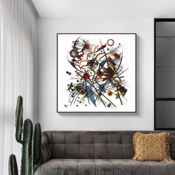 Wall Art - Abstract Art By Wassily Kandinsky - Canvas Prints-Poster Prints