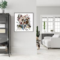 Wall Art - Abstract Art By Wassily Kandinsky - Canvas Prints-Poster Prints - Image 2