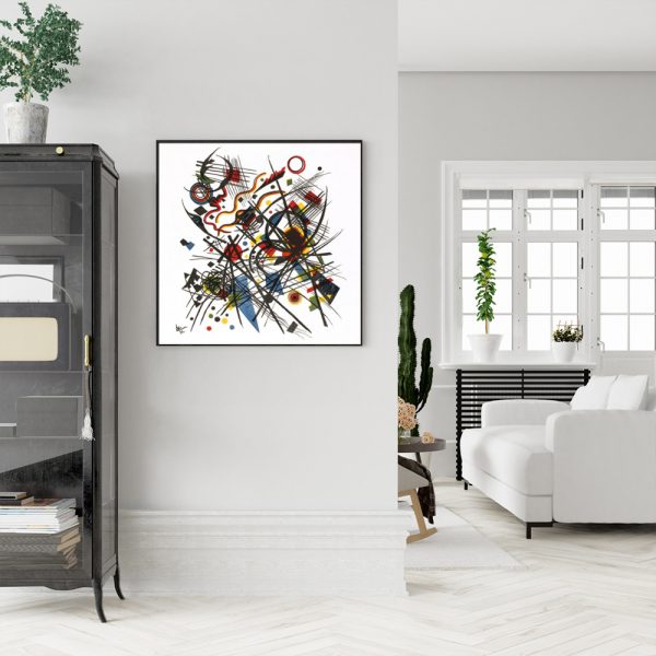 Wall Art - Abstract Art By Wassily Kandinsky - Canvas Prints-Poster Prints - Image 2