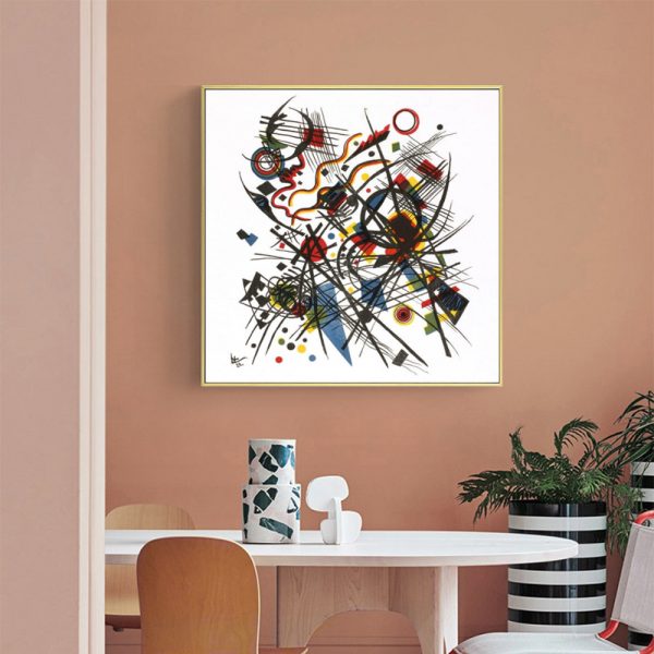 Wall Art - Abstract Art By Wassily Kandinsky - Canvas Prints-Poster Prints - Image 3