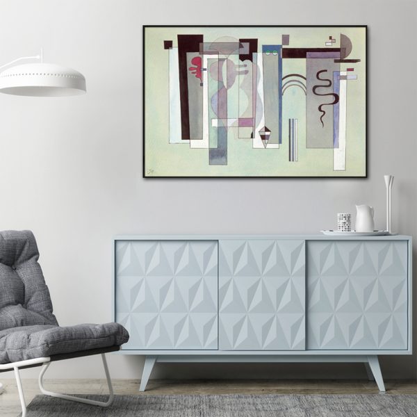 Wall Art - United Spaces By Wassily Kandinsky - Canvas Prints-Poster Prints - Image 3