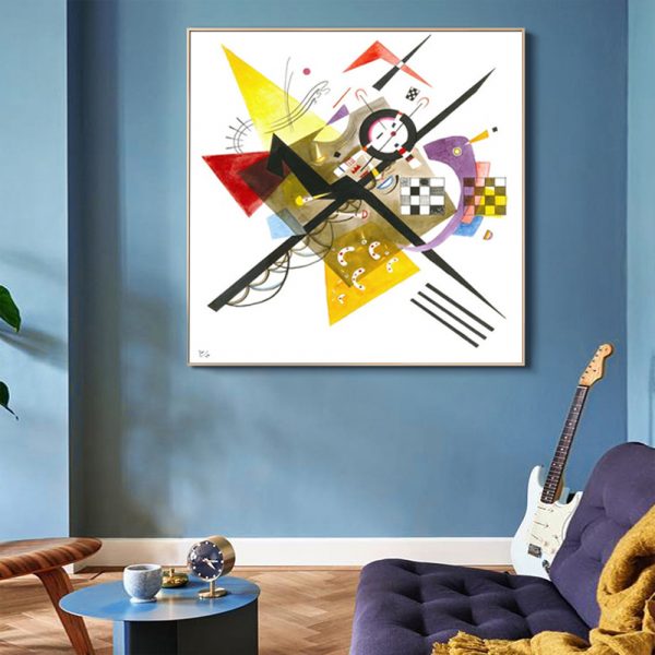 Wall Art - Abstract II By Wassily Kandinsky - Canvas Prints-Poster Prints - Image 2