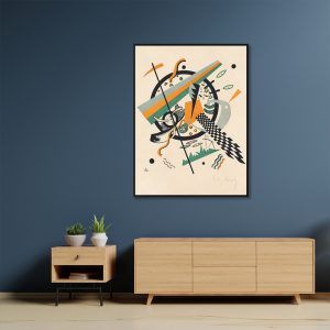 Wall Art - Small World By Wassily Kandinsky - Canvas Prints-Poster Prints