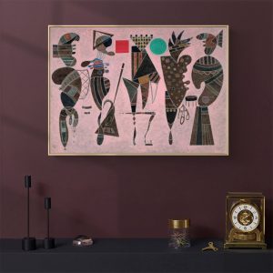 Wall Art - Circle and Square By Wassily Kandinsky - Canvas Prints-Poster Prints