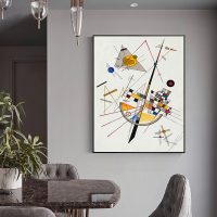 Wall Art - Delicate Tension By Wassily Kandinsky - Canvas Prints-Poster Prints - Image 2