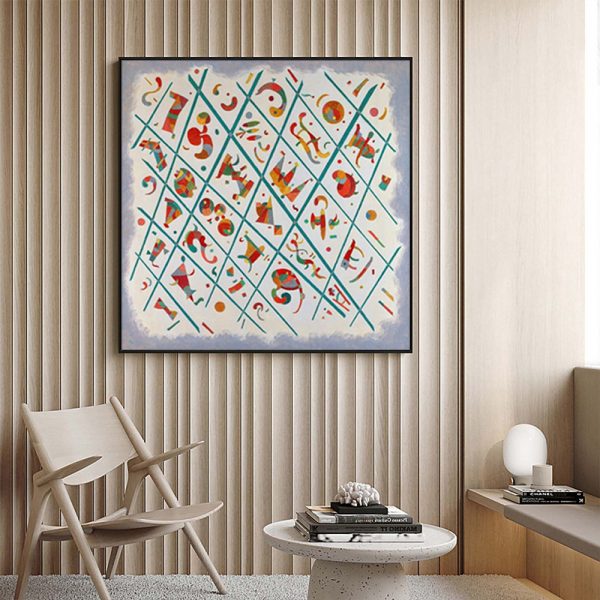 Wall Art - Division Unit By Wassily Kandinsky - Canvas Prints-Poster Prints - Image 2