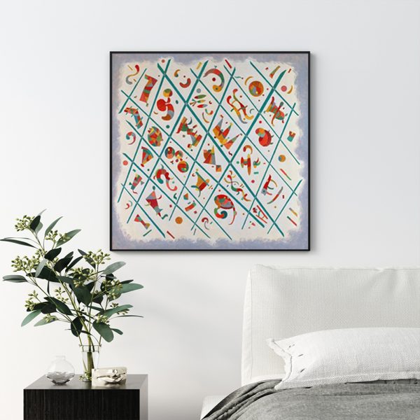 Wall Art - Division Unit By Wassily Kandinsky - Canvas Prints-Poster Prints - Image 3