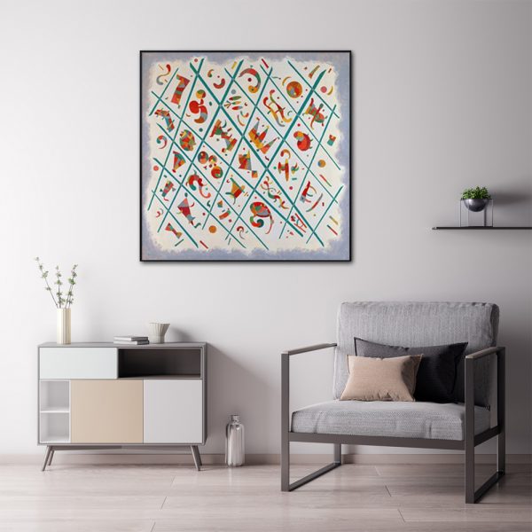 Wall Art - Division Unit By Wassily Kandinsky - Canvas Prints-Poster Prints