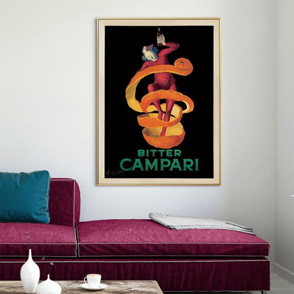 Wall Art - Bitter Campari - Canvas Prints-Poster Prints