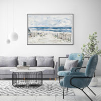 Wall Art - Pathway To Beach - Canvas Prints-Poster Prints - Image 3