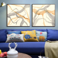 Wall Art - Rivulets 2 sets - Canvas Prints-Poster Prints - Image 4