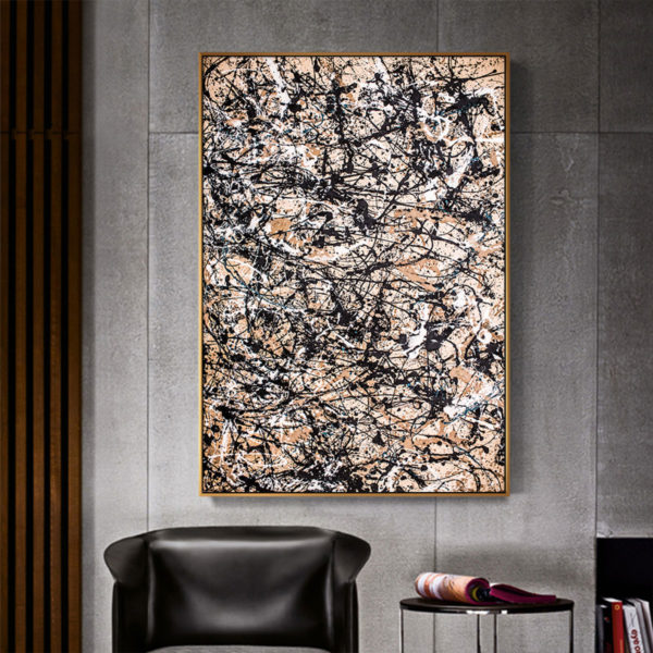 Wall Art - Abstract Line II - Canvas Prints-Poster Prints - Image 2