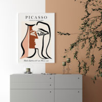 Wall Art - Faces By Picasso - Canvas Prints-Poster Prints