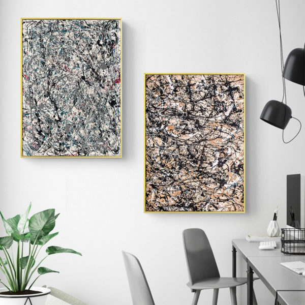 Wall art - Abstract Line 2 sets- Canvas Prints- Poster Prints
