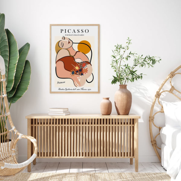 Wall Art - Le Reve by Pablo Picasso - Canvas Prints-Poster Prints