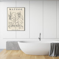 Wall Art - Line Art By Henri Matisse - Canvas Prints-Poster Prints - Image 3