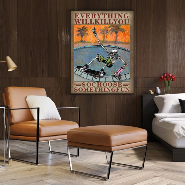 Wall Art - Skateboard - Canvas Prints-Poster Prints - Image 2