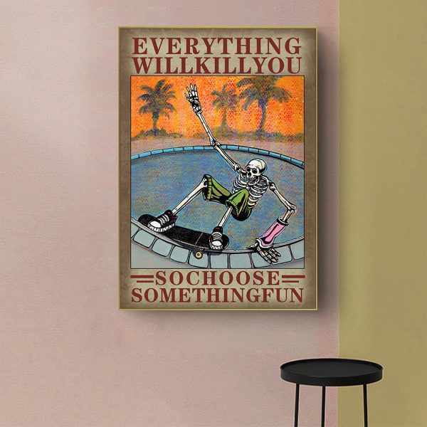 Wall Art - Skateboard - Canvas Prints-Poster Prints - Image 3
