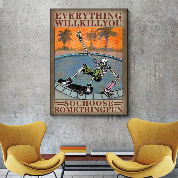 Wall Art - Skateboard - Canvas Prints-Poster Prints