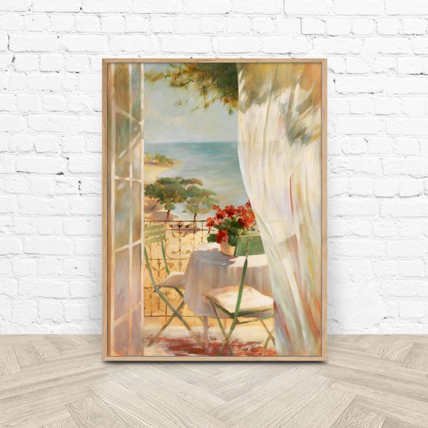 Wall Art - Flowers Painting Style A - Canvas Prints-Poster Prints - Image 4