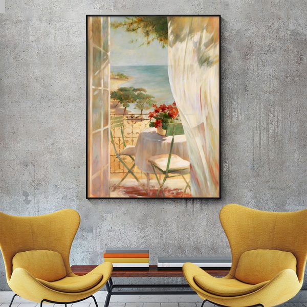Wall Art - Flowers Painting Style A - Canvas Prints-Poster Prints - Image 3