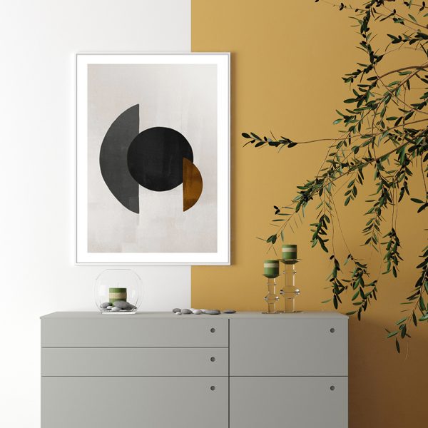 Wall Art - Abstract Circle III - Canvas Prints-Poster Prints