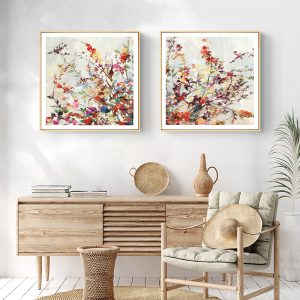Wall Art Prints - Coming Spring Square Size 2 sets - Canvas Prints-Poster Prints